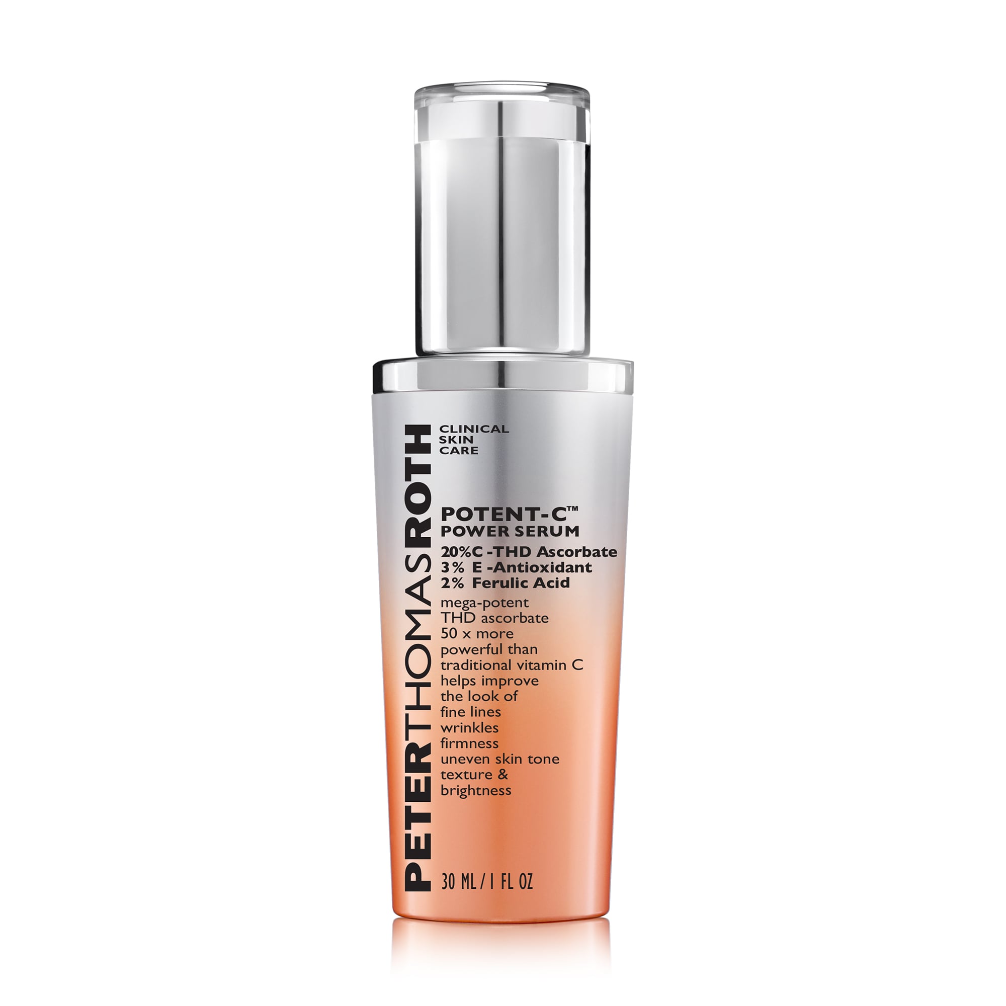 Антиоксидантна сироватка для обличчя Peter Thomas Roth Potent-C Power Serum з вітаміном С, 30 мл