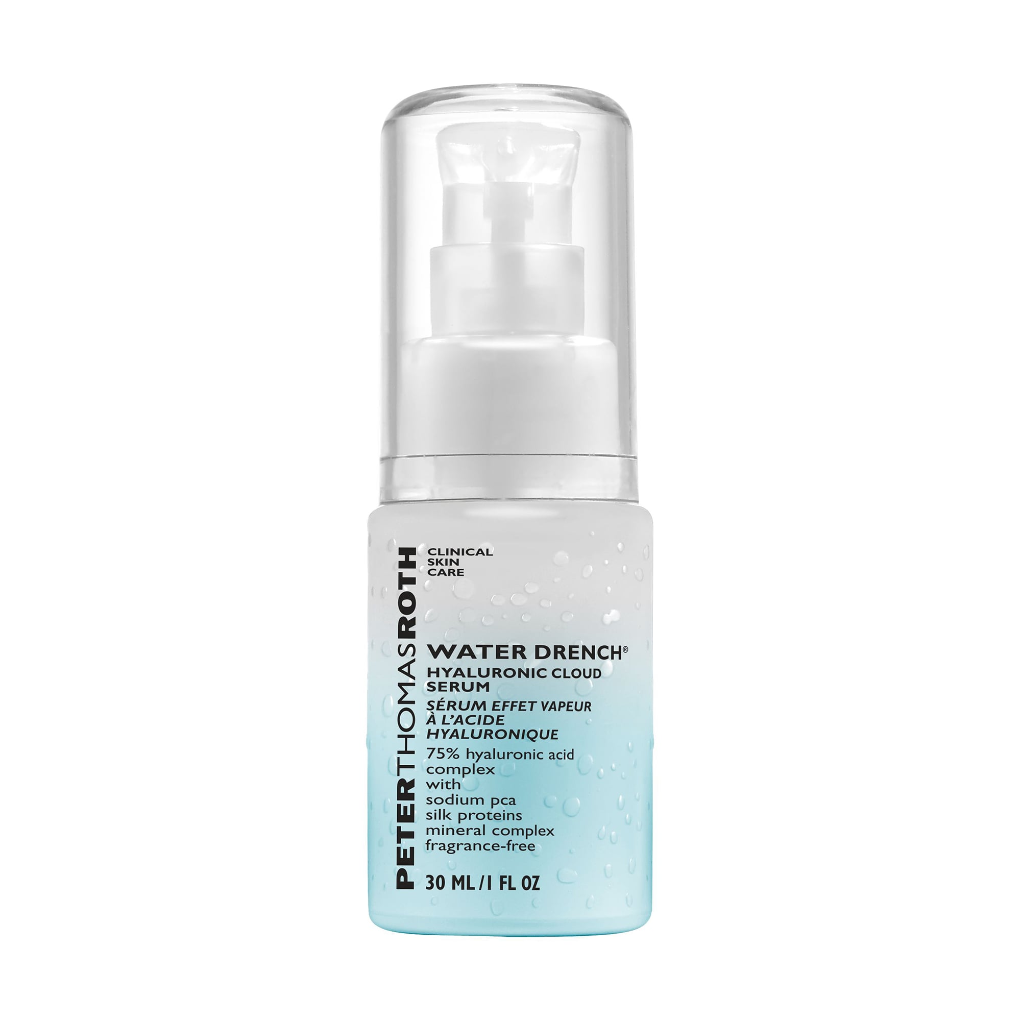 Зволожувальна сироватка для обличчя Peter Thomas Roth Water Drench Hyaluronic Cloud Serum з гіалуроновою кислотою, 30 мл